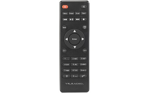 Radio Internet stéréo 20W IRS-680 Noir - Bluetooth/Lecteur CD MP3/DAB+ et FM