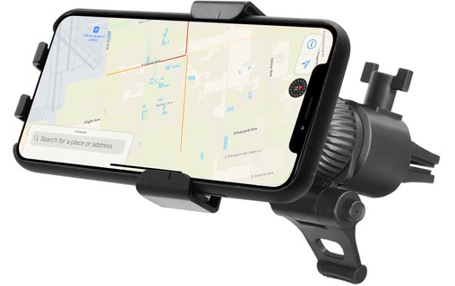 Macally MVENTGRAVITY - Support voiture pour smartphone (grille aération)
