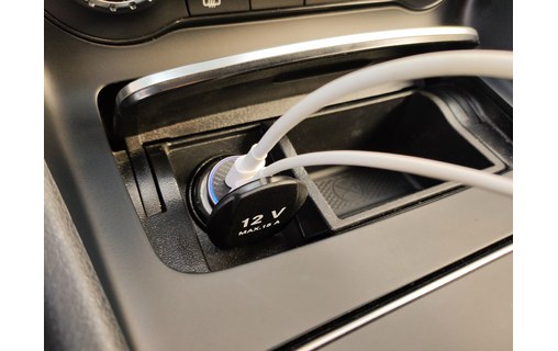 Novodio Mini Car Charger - Chargeur voiture 60 W USB-C PD 3.0 / USB-A QC 3.0