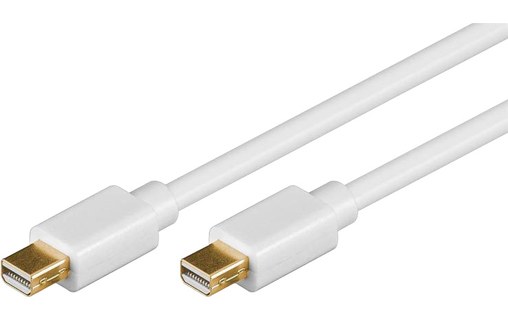 Câble Mini DisplayPort 1.2 4K 60 Hz 1 m - mâle / mâle