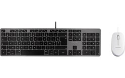 Novodio Touch Keyboard Gris et Optical Mouse - Mac - Kit clavier et souris USB