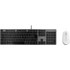 Novodio Touch Keyboard Gris et Optical Mouse - Mac - Kit clavier et souris USB