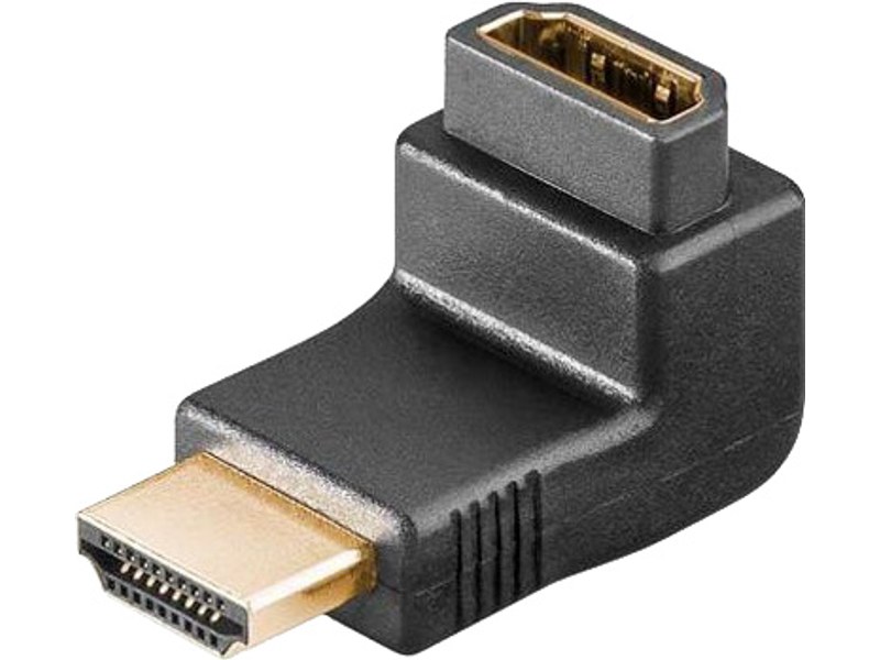 Adaptateur HDMI - Connecteur HDMI coudé à 270° vers HDMI femelle