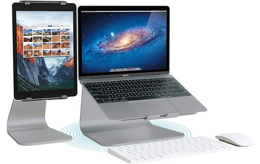 Rain Design mStand 360 Gris sidéral - Support rotatif pour MacBook / MacBook Pro
