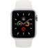 Apple Watch Series 5 (GPS) 40 mm aluminium argenté bande sport blanc