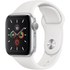 Apple Watch Series 5 (GPS) 40 mm aluminium argenté bande sport blanc