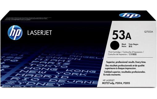 HP 53A Original Noir 1 pièce(s)