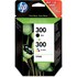 HP 300 Original Noir, Cyan, Magenta, Jaune Multipack 2 pièce(s)