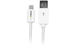 StarTech.com Câble Apple Lightning vers USB pour iPhone, iPod, iPad - 3 m Blanc