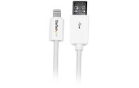 StarTech.com Câble Apple Lightning vers USB pour iPhone, iPod, iPad - 3 m Blanc
