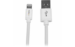StarTech.com Câble Apple Lightning vers USB pour iPhone, iPod, iPad - 2 m Blanc