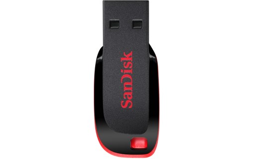 Sandisk Cruzer Blade lecteur USB flash 32 Go USB Type-A 2.0 Noir, Rouge