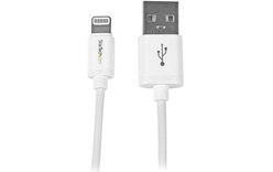 StarTech.com Câble Apple Lightning vers USB pour iPhone, iPod, iPad - 1 m Blanc