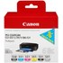 Canon PGI-550PGBK + CLI551 (PGBK/C/M/Y/BK/GY) Original Photo noire, Photo cyan,