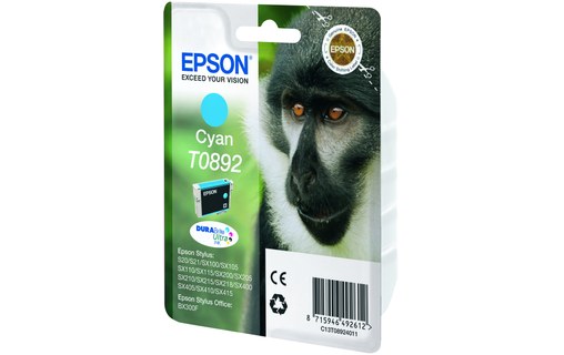 Epson Monkey Cartouche "Singe" - Encre DURABrite Ultra C