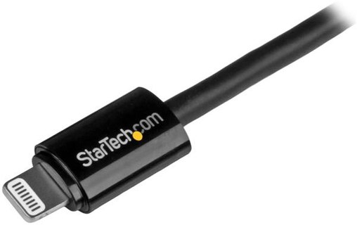 StarTech.com Câble Apple Lightning vers USB pour iPhone, iPod, iPad - 3 m Noir