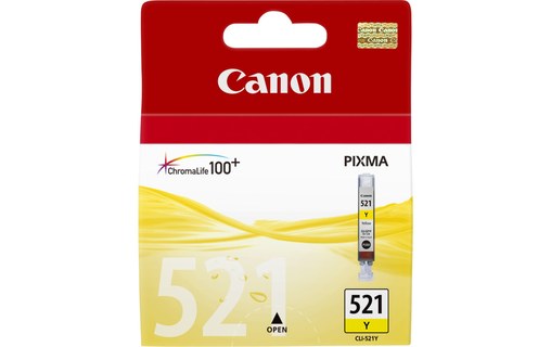Canon CLI-521 Y Original Jaune 1 pièce(s)