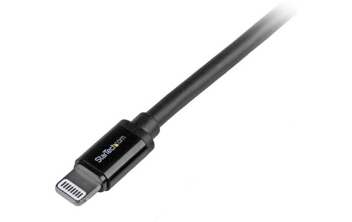 StarTech.com Câble Apple Lightning vers USB pour iPhone, iPod, iPad - 2 m Noir