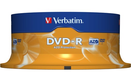 Verbatim 43667 4,7 Go DVD-R 25 pièce(s)