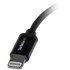 StarTech.com Câble Apple Lightning vers USB pour iPhone, iPod, iPad - 15 cm Noir
