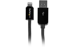StarTech.com Câble Apple Lightning vers USB pour iPhone, iPod, iPad - 3 m Noir