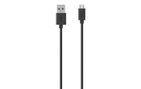 Belkin USB A - Micro-USB, 2m câble USB 2.0 Micro-USB B Noir
