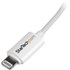 StarTech.com Câble Apple Lightning vers USB pour iPhone, iPod, iPad - 2 m Blanc