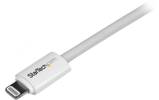 StarTech.com Câble Apple Lightning vers USB pour iPhone, iPod, iPad - 3 m Blanc