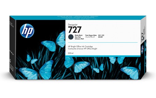 HP 727 Original Noir mat
