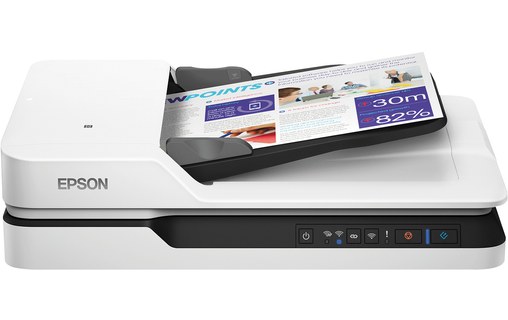 Scanner à plat Epson WorkForce DS-1660W - WiFi, Ethernet