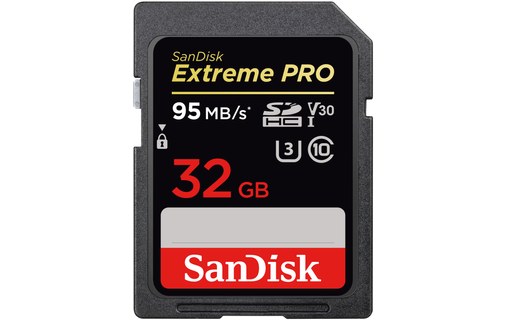Sandisk Extreme Pro mémoire flash 32 Go SDHC Classe 10 UHS-I