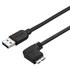 Câble StarTech USB-A vers USB-B coudé 5 Gbit/s - 50 cm - Noir