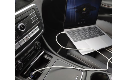 Novodio Mini Car Charger - Chargeur voiture 60 W USB-C PD 3.0 / USB-A QC 3.0