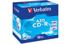 Verbatim CD-R AZO Crystal 700 Mo 10 pièce(s)