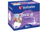 Verbatim 43508 DVD vierge 4,7 Go DVD+R 10 pièce(s)