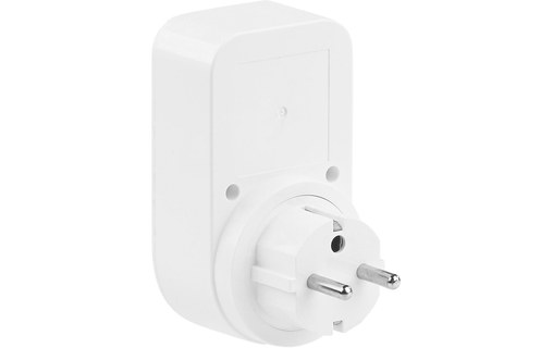 Luminea Prise Wi-Fi connectée avec calcul de consommation
