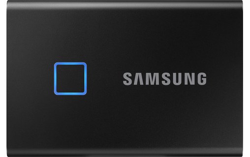 Samsung T7 Touch 2 To Noir - SSD externe portable USB-C & USB-A