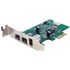 StarTech.com Carte Adaptateur PCI Express vers 3 Ports FireWire - Faible Encombr