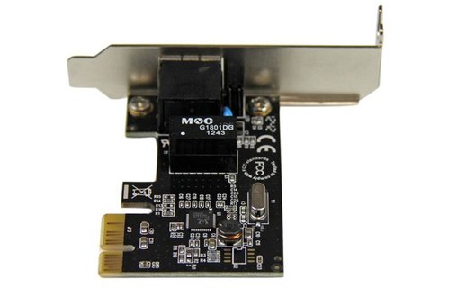 StarTech.com Carte Réseau PCI Express 1 port RJ45 Ethernet Gigabit - Low Profile