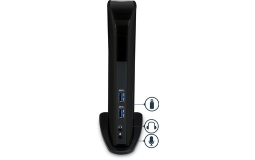 StarTech.com Station d'accueil USB 3.0 double affichage pour PC portable - Répli