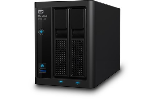 WD 4To My Cloud Pro PR2100 - Serveur NAS avec disques durs 2x2To