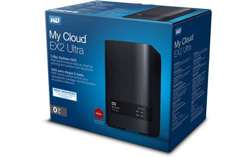 Western Digital My Cloud EX2 Ultra Armada 385 Ethernet/LAN Bureau Noir NAS