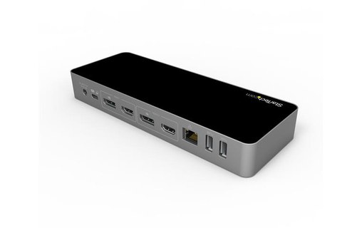 StarTech.com Station d'accueil USB Type-C/A à double affichage avec Power Delive