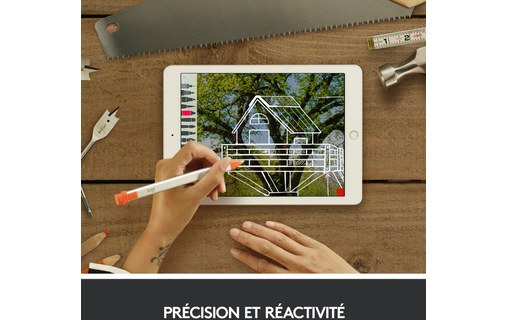 Logitech 914-000046 stylet Orange, Argent 20 g