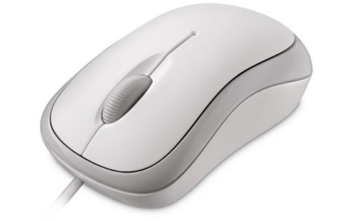 Microsoft Basic Optical Mouse souris USB Optique 800 DPI Ambidextre