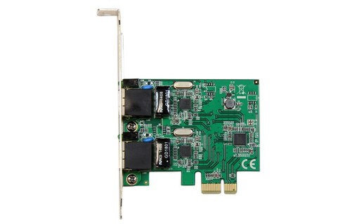 StarTech.com Carte réseau PCI Express à 2 ports Gigabit Ethernet - Adaptateur NI