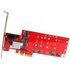 StarTech.com Carte contrôleur PCI Express RAID pour 2 SSD M.2 NGFF plus 2 ports