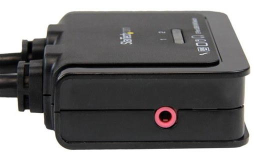 StarTech.com Switch Commutateur KVM 2 Ports USB, HDMI avec Audio et Câbles pour