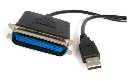 StarTech.com Câble Adaptateur de 1.80m USB vers 1 Port Parallèle pour Imprimante
