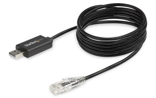 StarTech.com Câble console Cisco USB vers RJ45 de 1,8 m